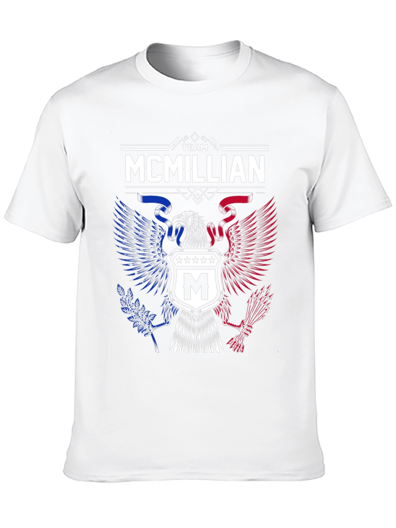 Team McMillian Eagle T-Shirt - Patriotic Pride