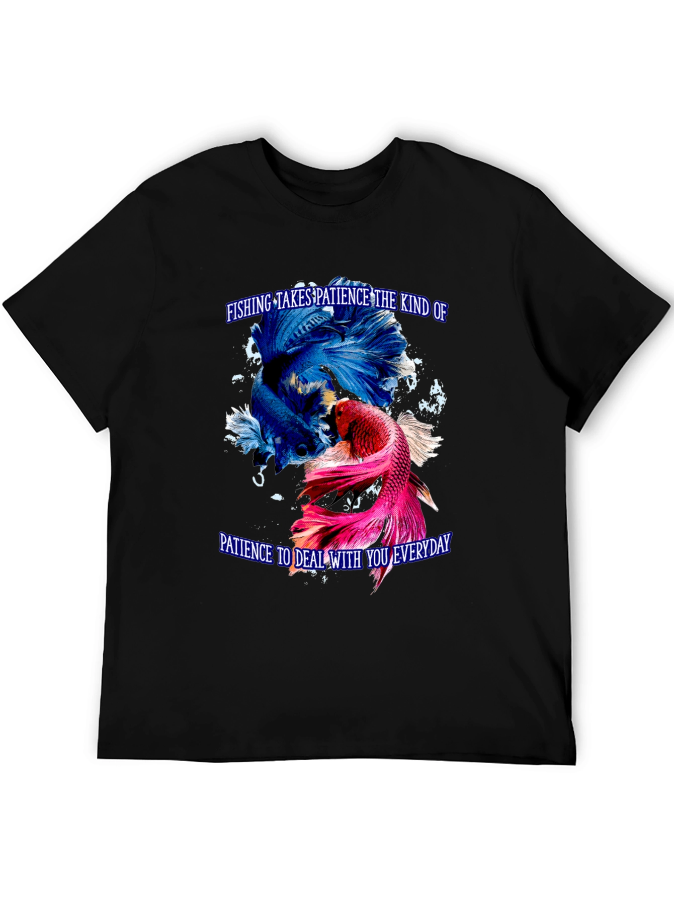 Fishing Patience Graphic Tee