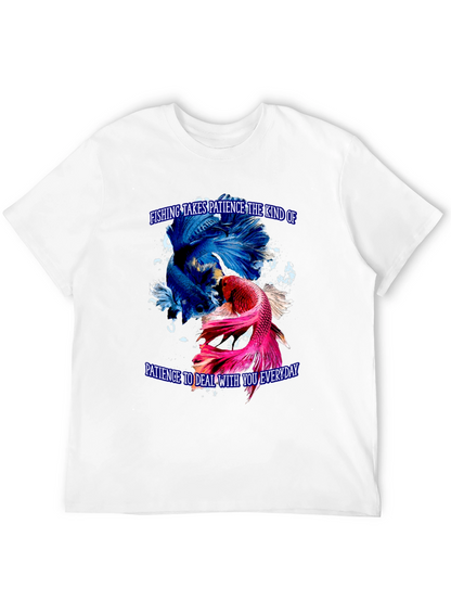 Fishing Patience Graphic Tee