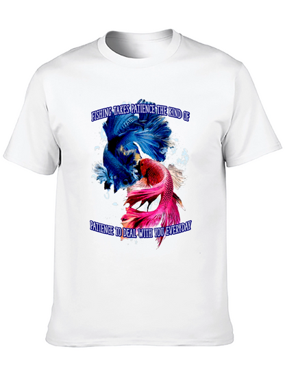 Fishing Patience Graphic Tee