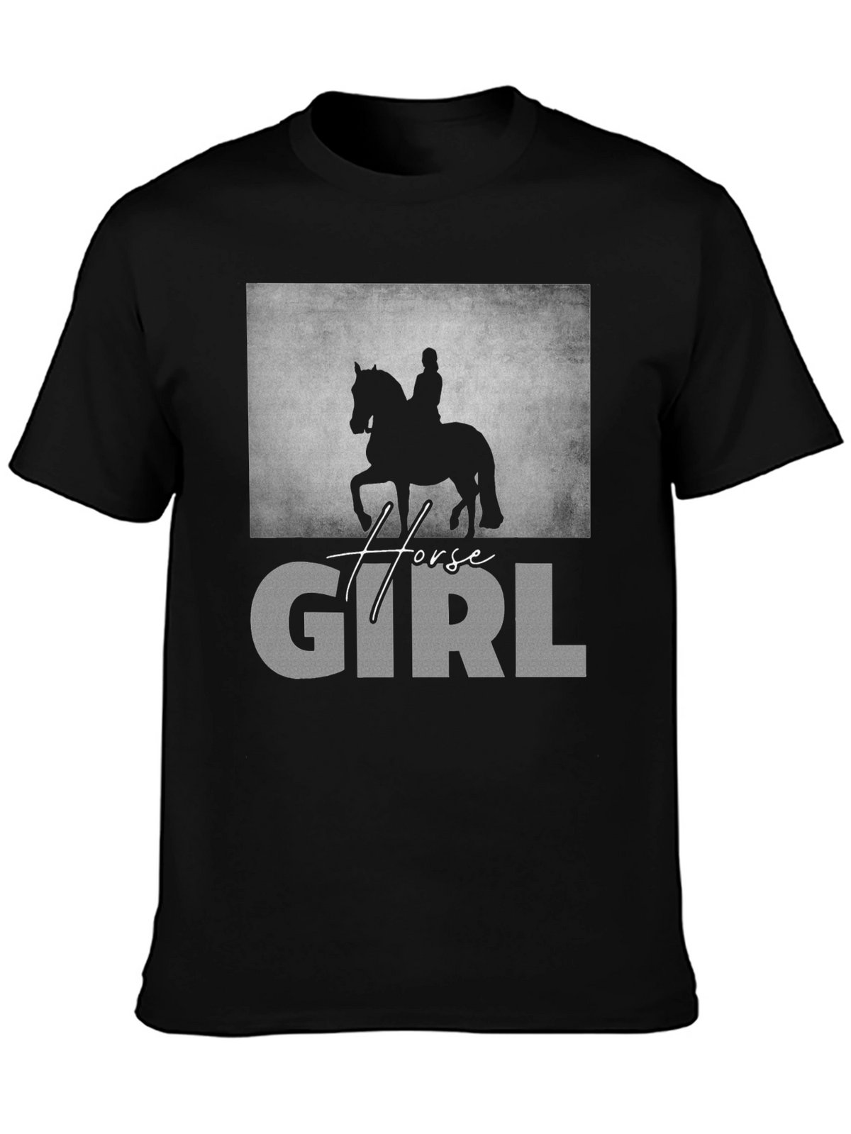 Horse Girl Graphic T-Shirt - Equestrian Lover Tee