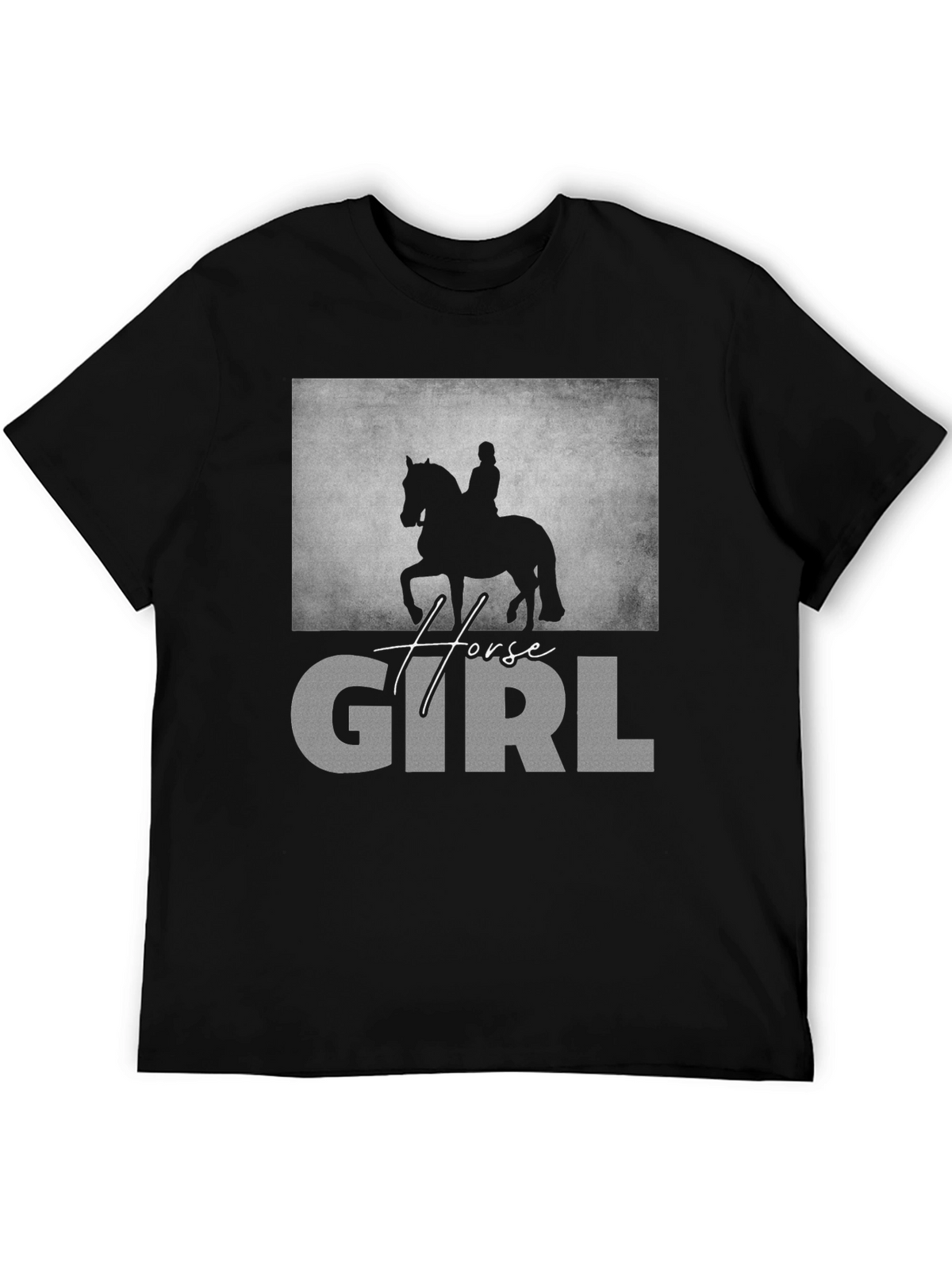 Horse Girl Graphic T-Shirt - Equestrian Lover Tee