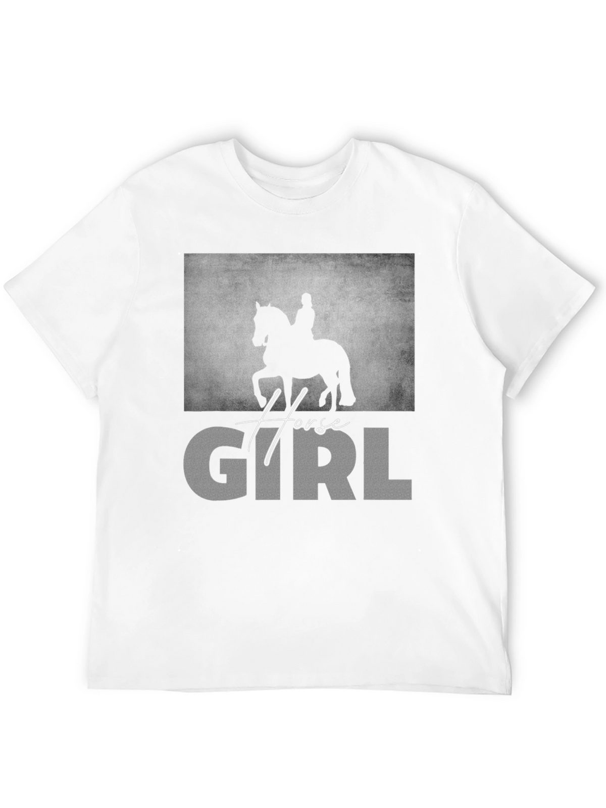 Horse Girl Graphic T-Shirt - Equestrian Lover Tee