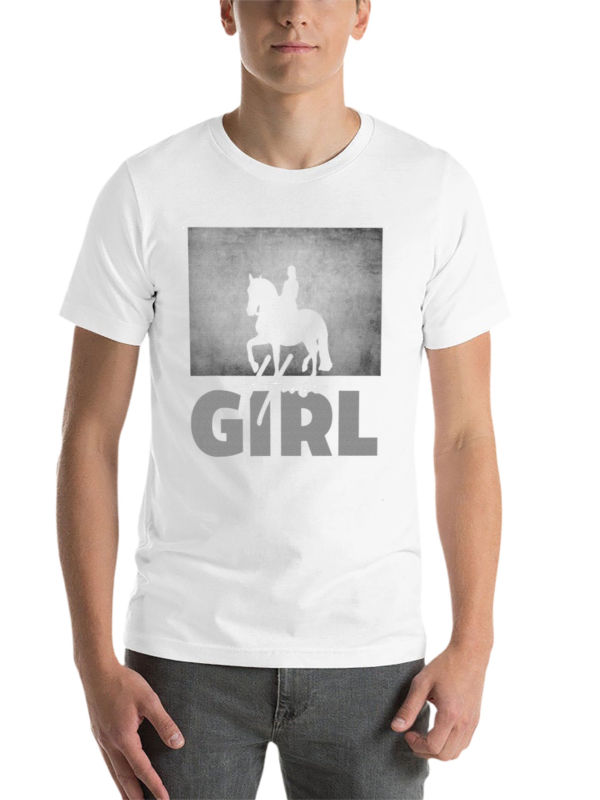 Horse Girl Graphic T-Shirt - Equestrian Lover Tee
