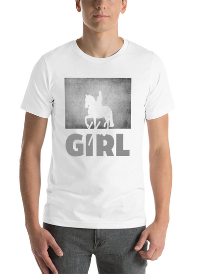 Horse Girl Graphic T-Shirt - Equestrian Lover Tee
