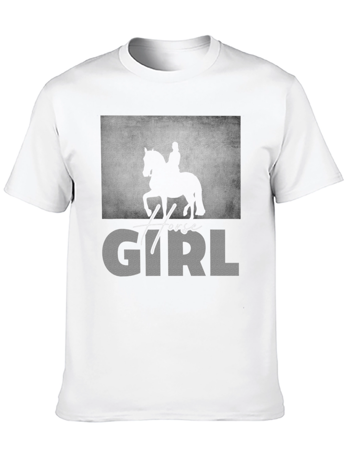 Horse Girl Graphic T-Shirt - Equestrian Lover Tee