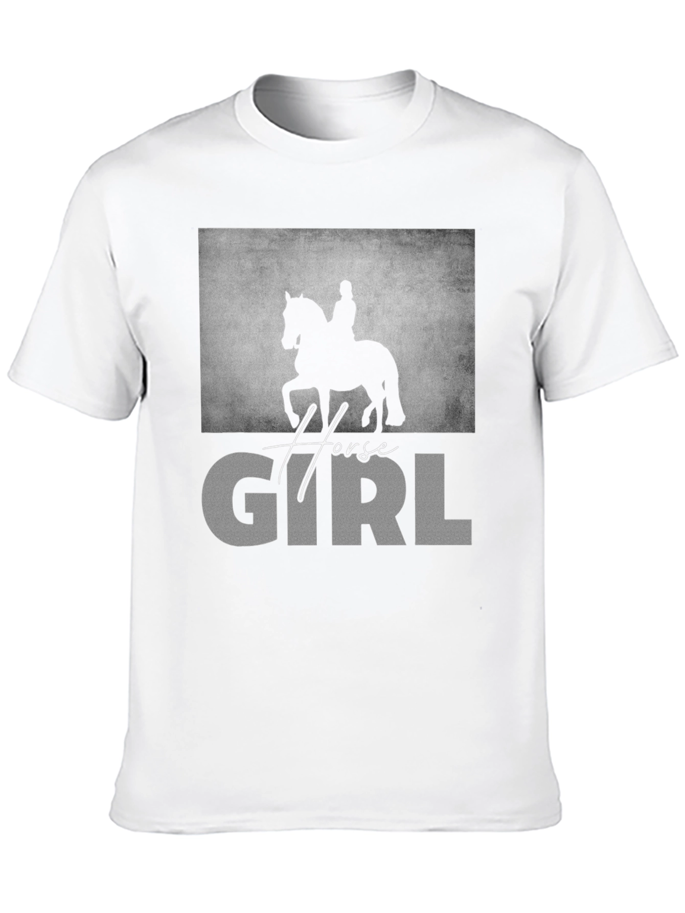 Horse Girl Graphic T-Shirt - Equestrian Lover Tee