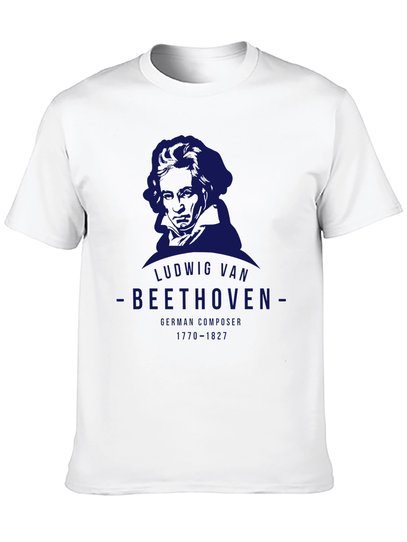 Ludwig van Beethoven Graphic Tee - Black