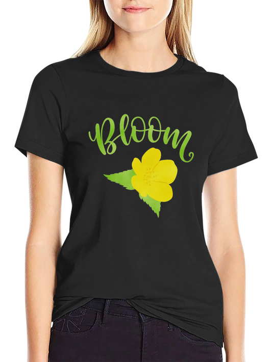 Bloom Graphic T-Shirt - Nature Inspired Tee