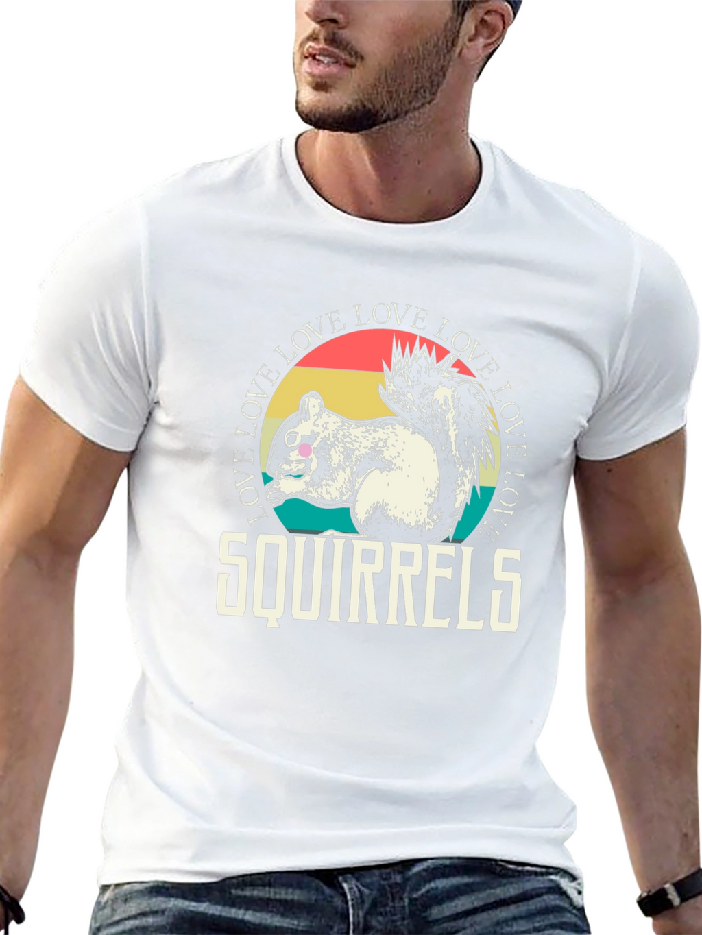Love Squirrels Graphic Tee - Unisex T-Shirt