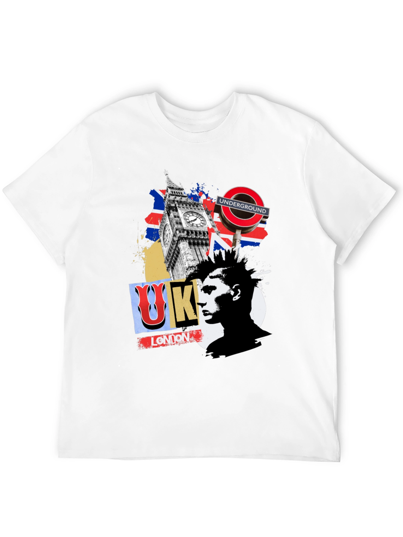 London Punk Graphic T-Shirt