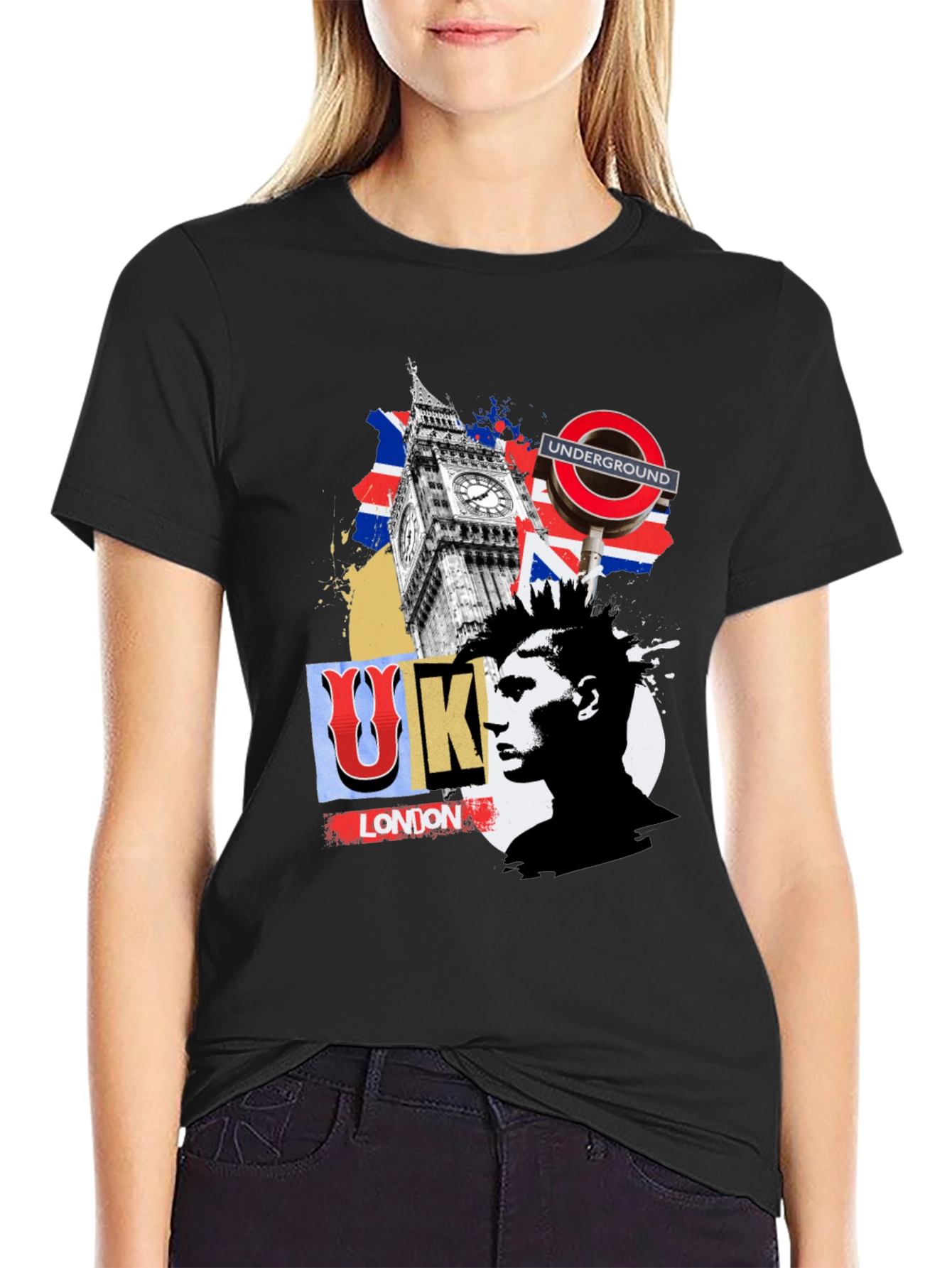 London Punk Graphic T-Shirt