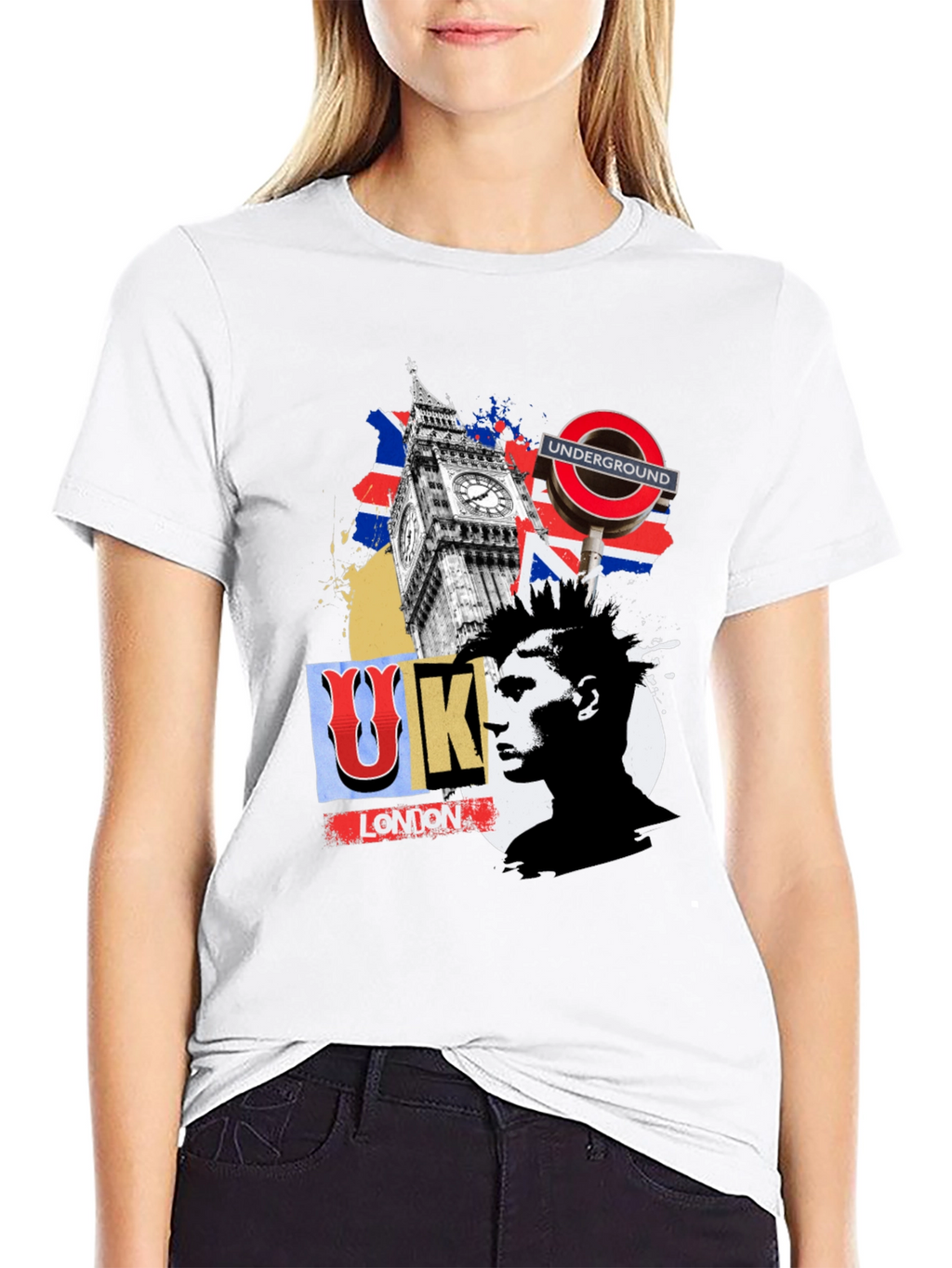 London Punk Graphic T-Shirt