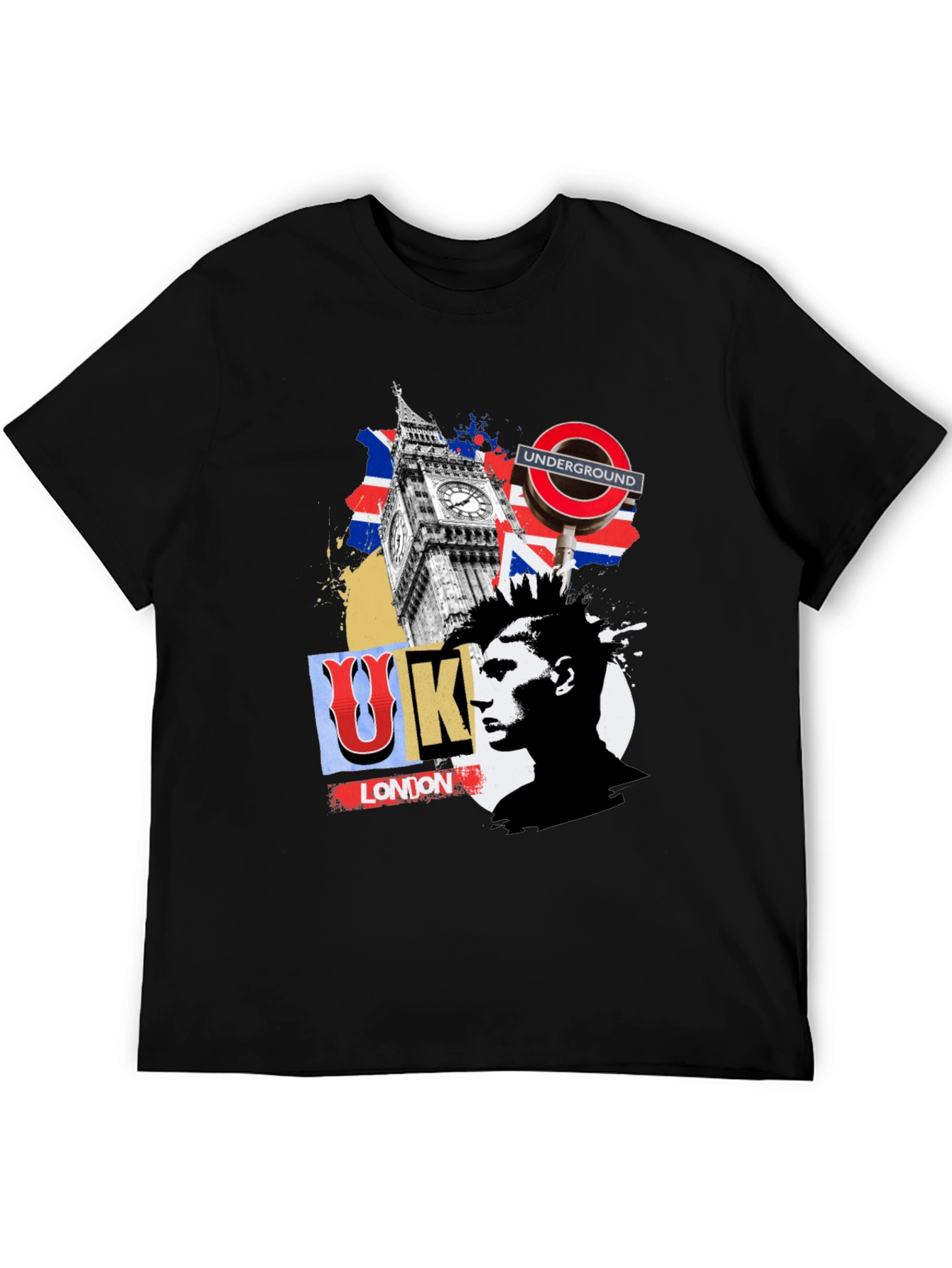 London Punk Graphic T-Shirt