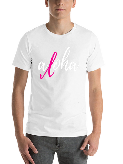 Aloha Graphic T-Shirt - Casual Black Tee