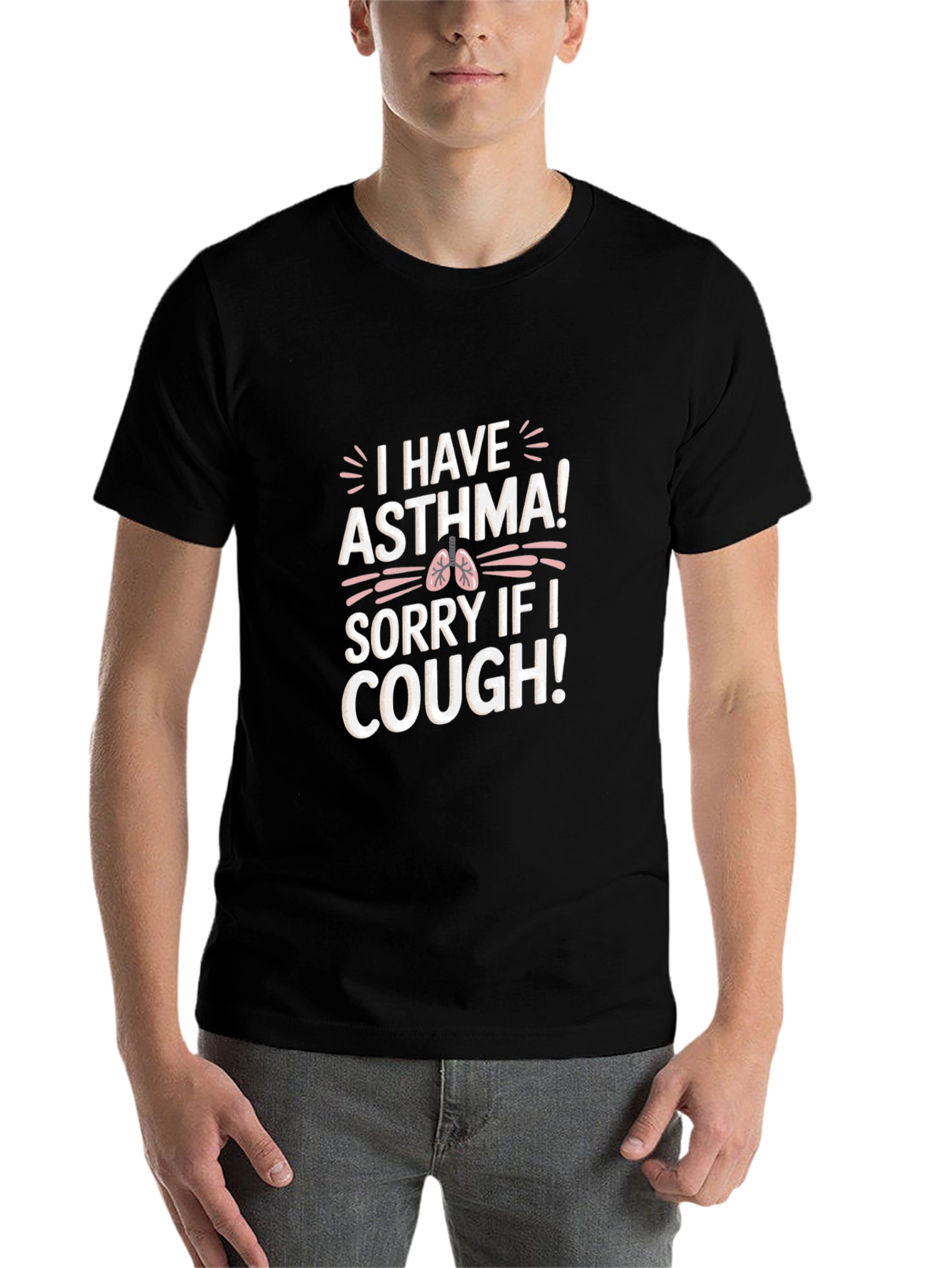 I Have Asthma Graphic T-Shirt