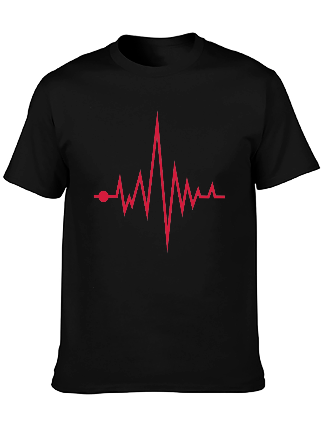Heartbeat Graphic Tee - Modern Casual Style