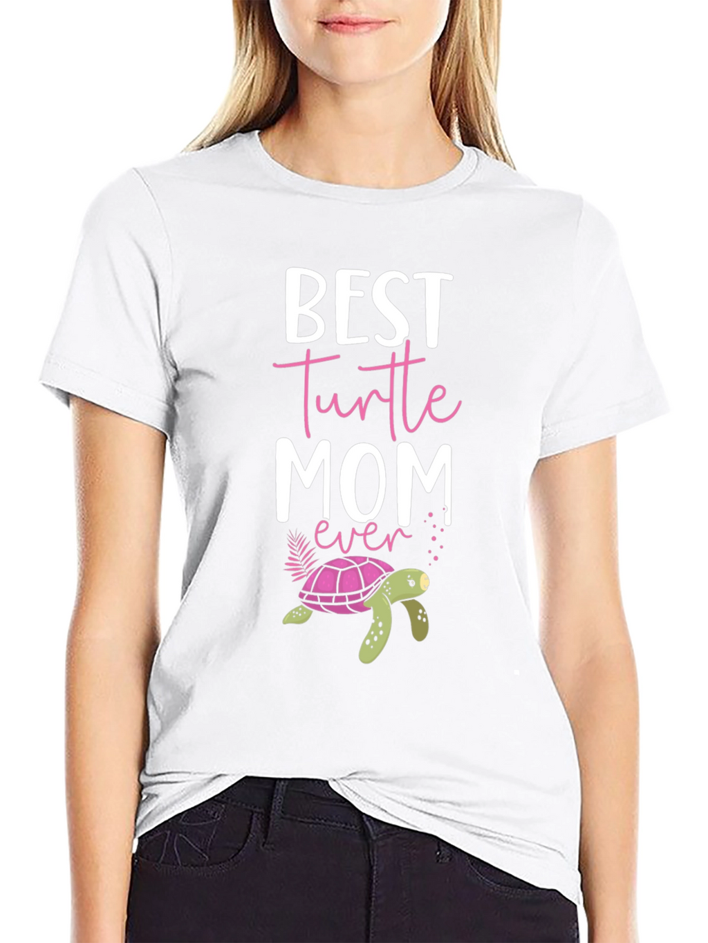 Best Turtle Mom Ever Graphic T-Shirt