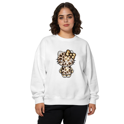 Casual Loose Basic Daily Wear Crewneck Sweatshirt