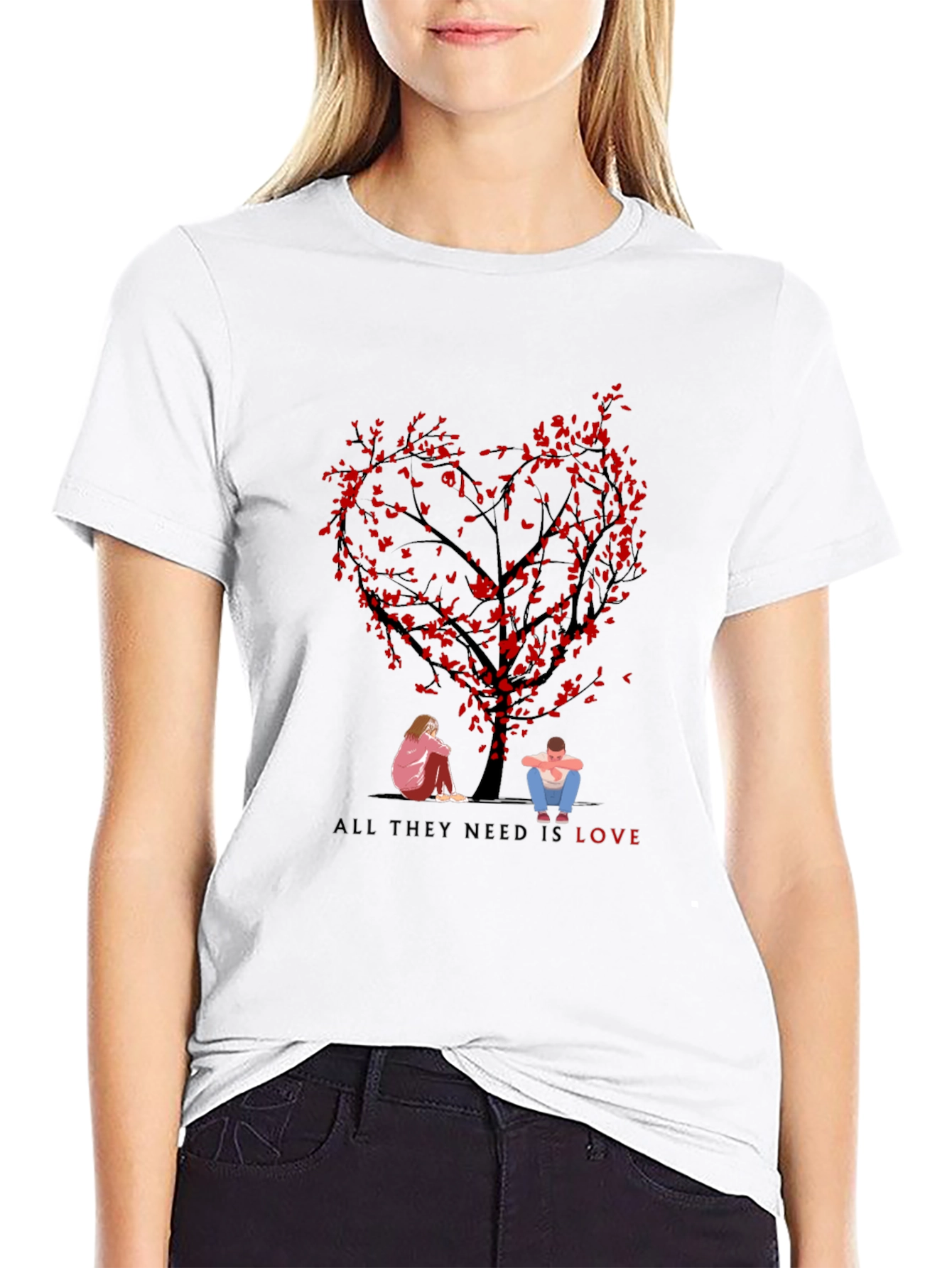Love Tree Graphic Tee - Unisex Soft Cotton T-Shirt