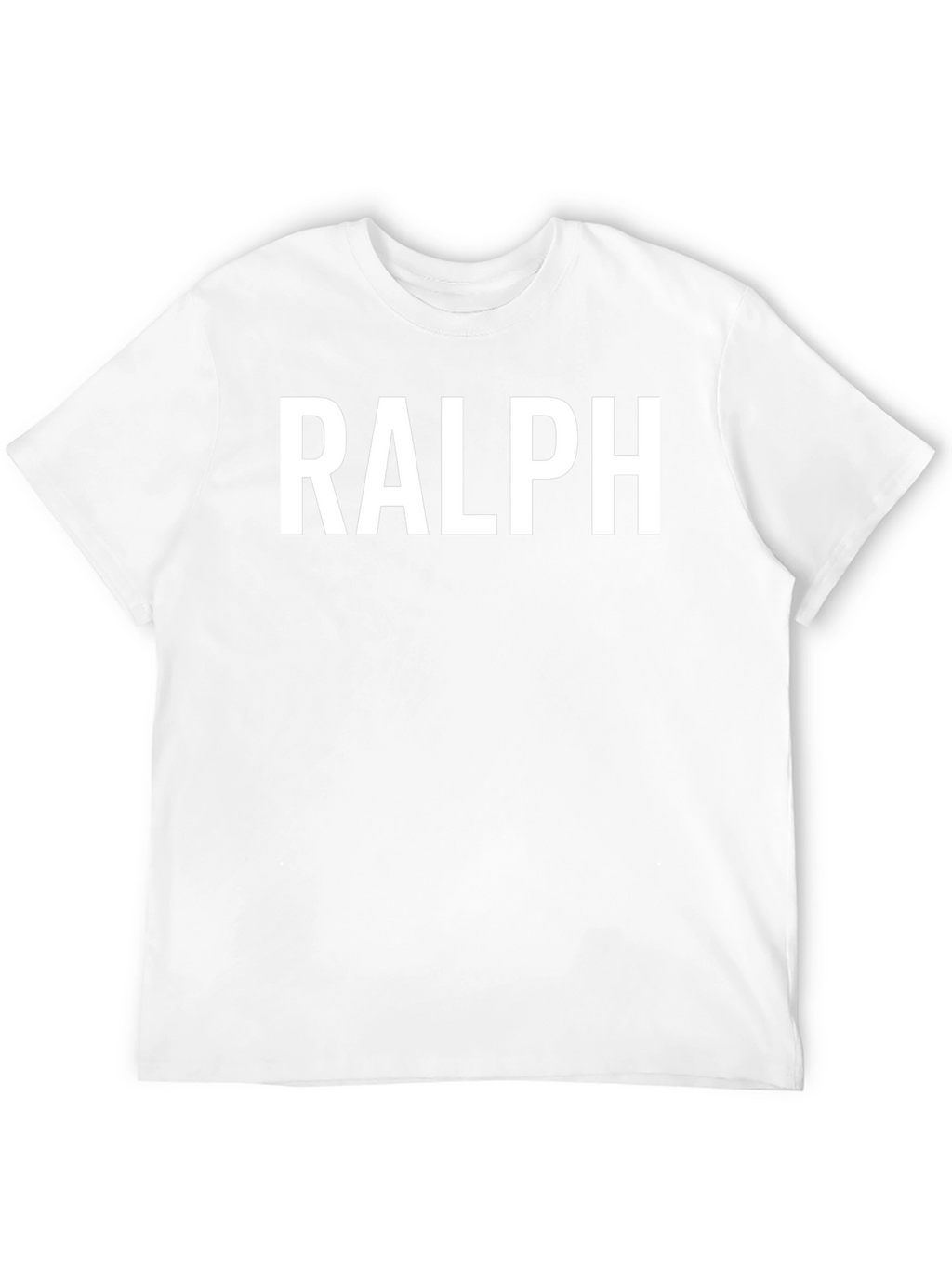 RALPH Graphic Tee - Classic Black Cotton T-Shirt