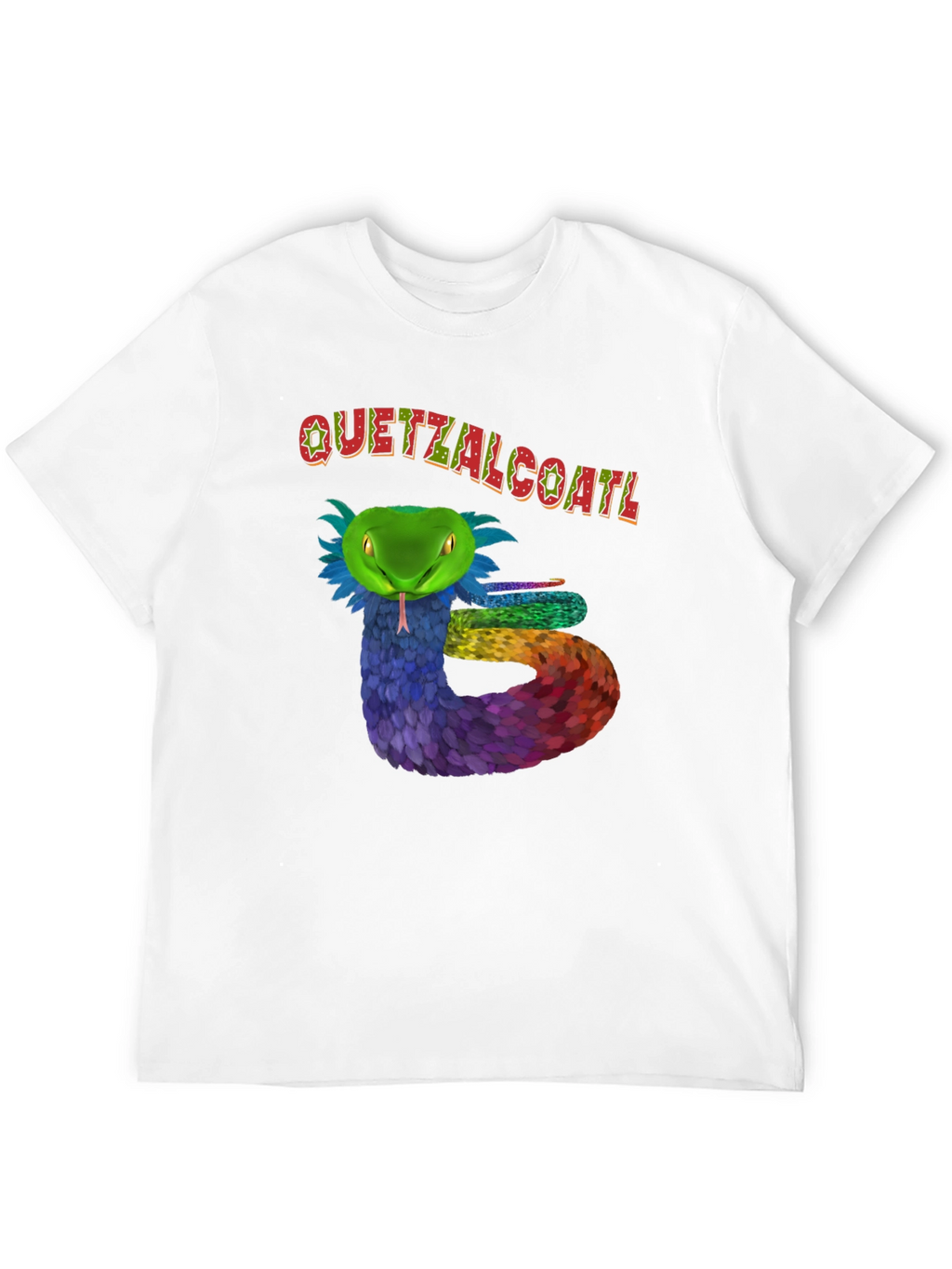 Quetzalcoatl Serpent Graphic T-Shirt