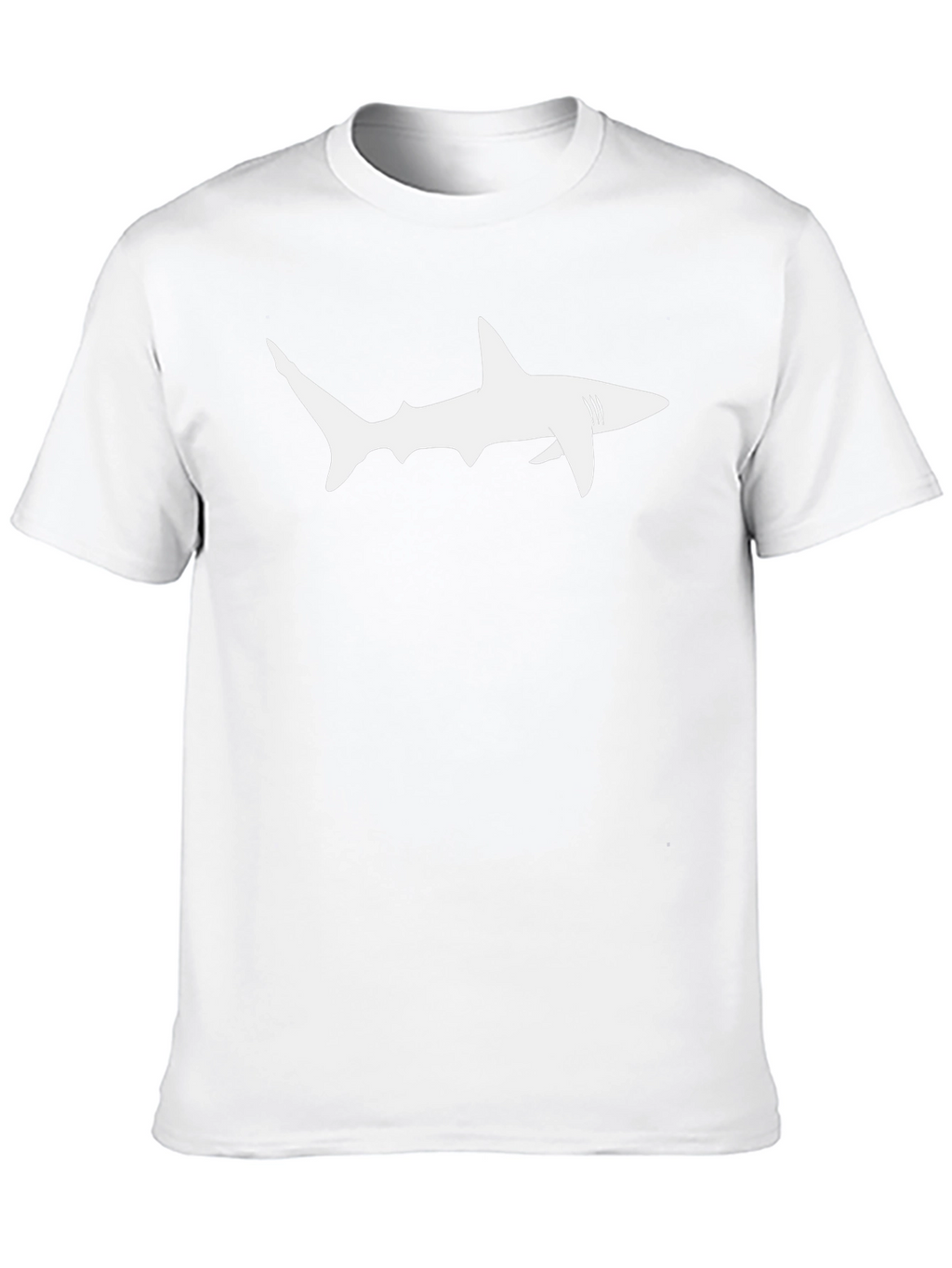 Shark Graphic Black T-Shirt - Mens Casual Style