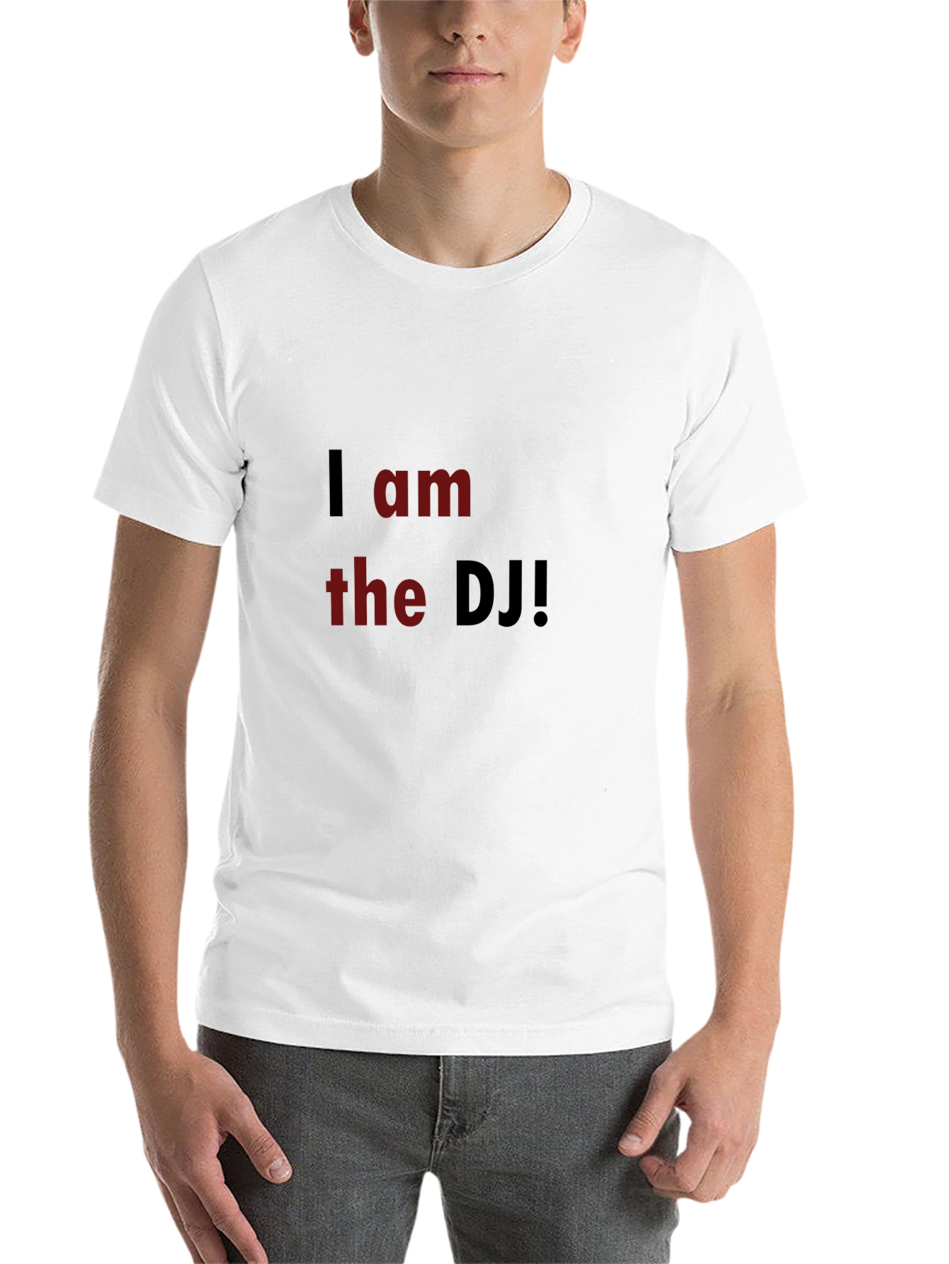 I am the DJ Black T-Shirt