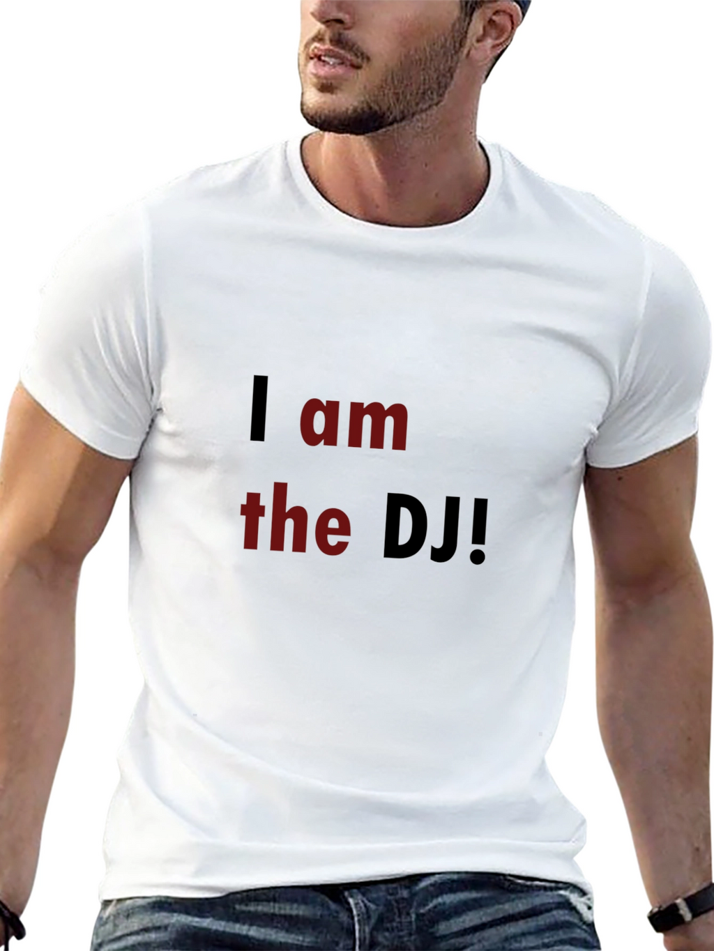 I am the DJ Black T-Shirt