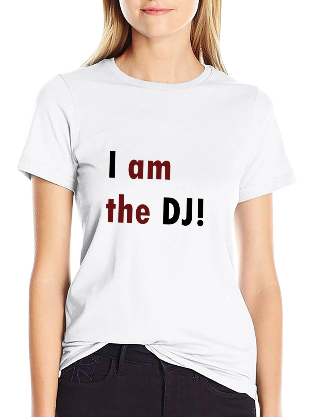 I am the DJ Black T-Shirt