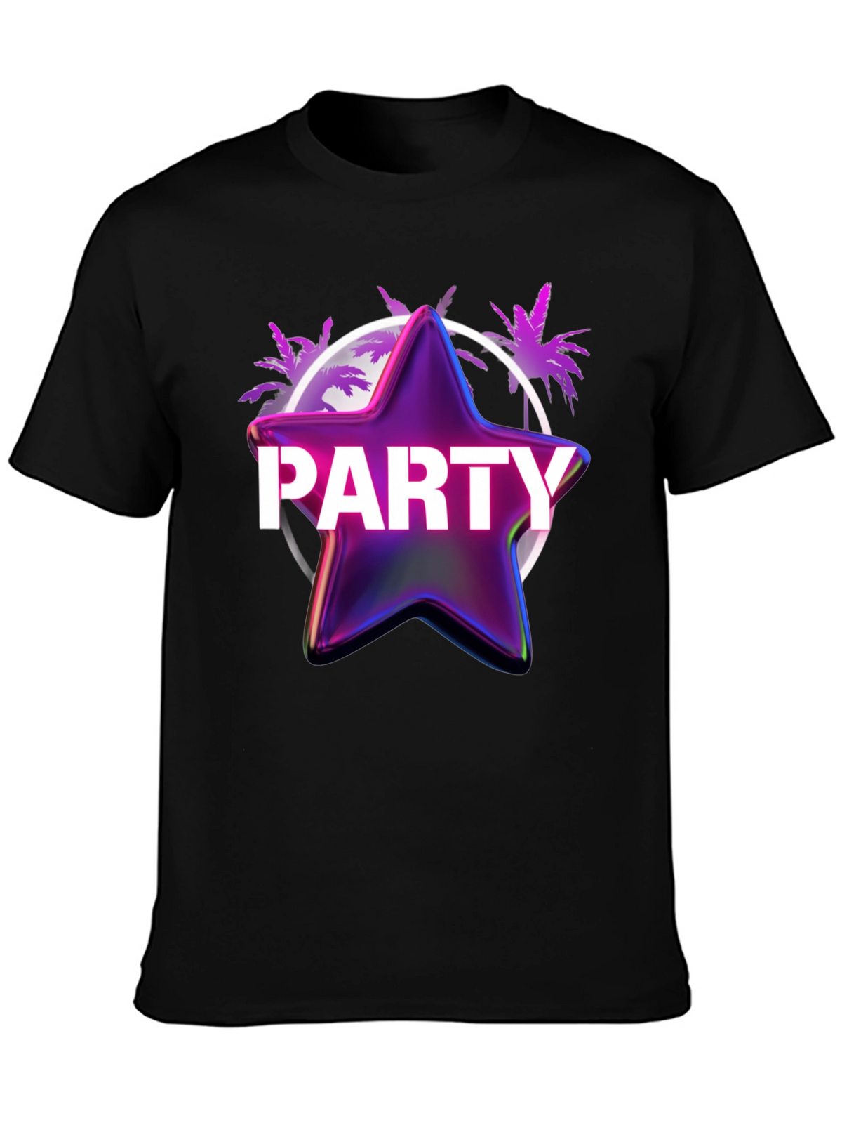 Party Star T-Shirt - Retro Graphic Tee