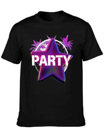 Party Star T-Shirt - Retro Graphic Tee
