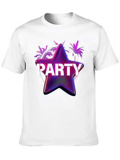 Party Star T-Shirt - Retro Graphic Tee