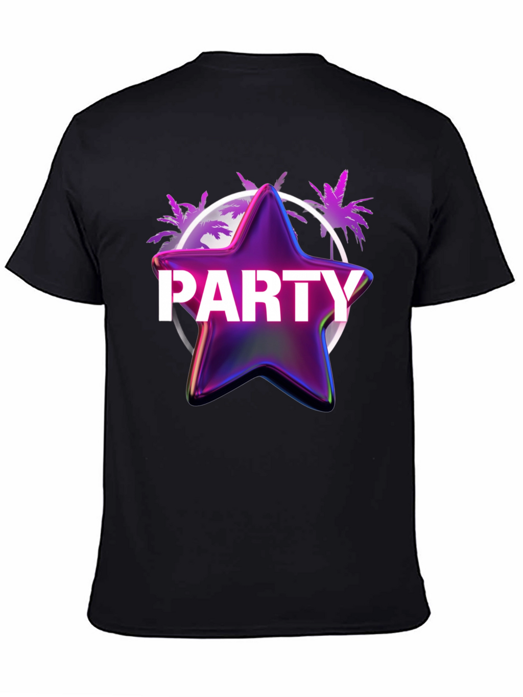 Party Star T-Shirt - Retro Graphic Tee