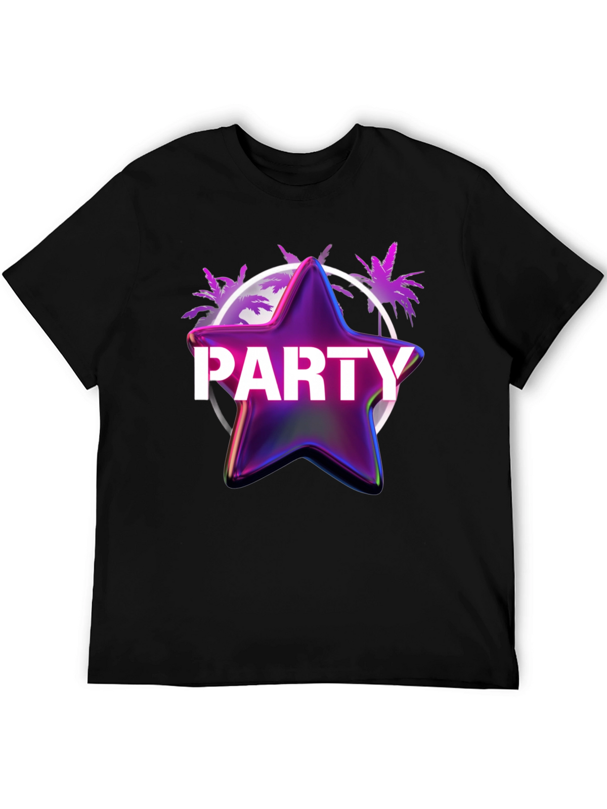 Party Star T-Shirt - Retro Graphic Tee