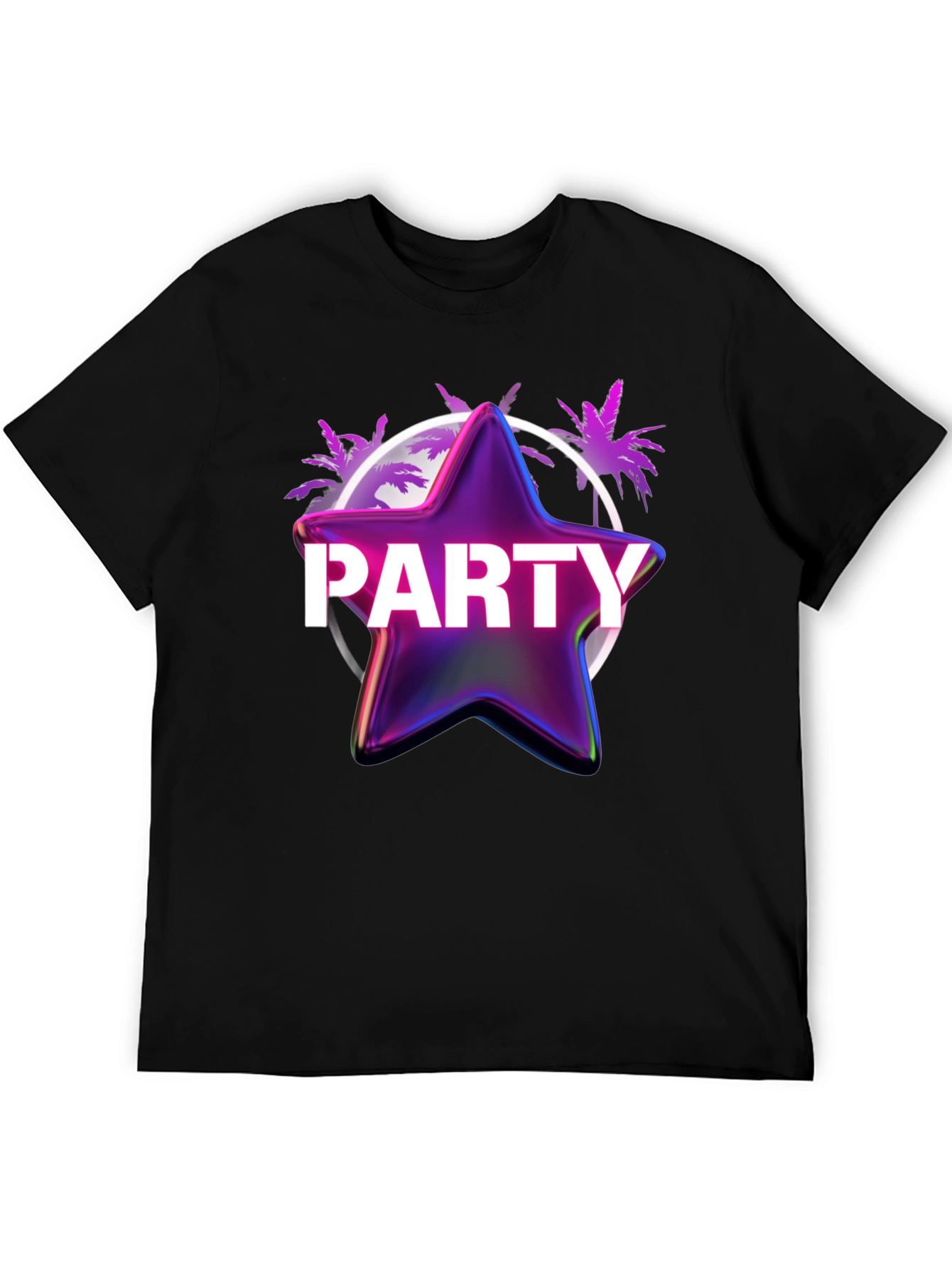 Party Star T-Shirt - Retro Graphic Tee