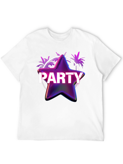 Party Star T-Shirt - Retro Graphic Tee