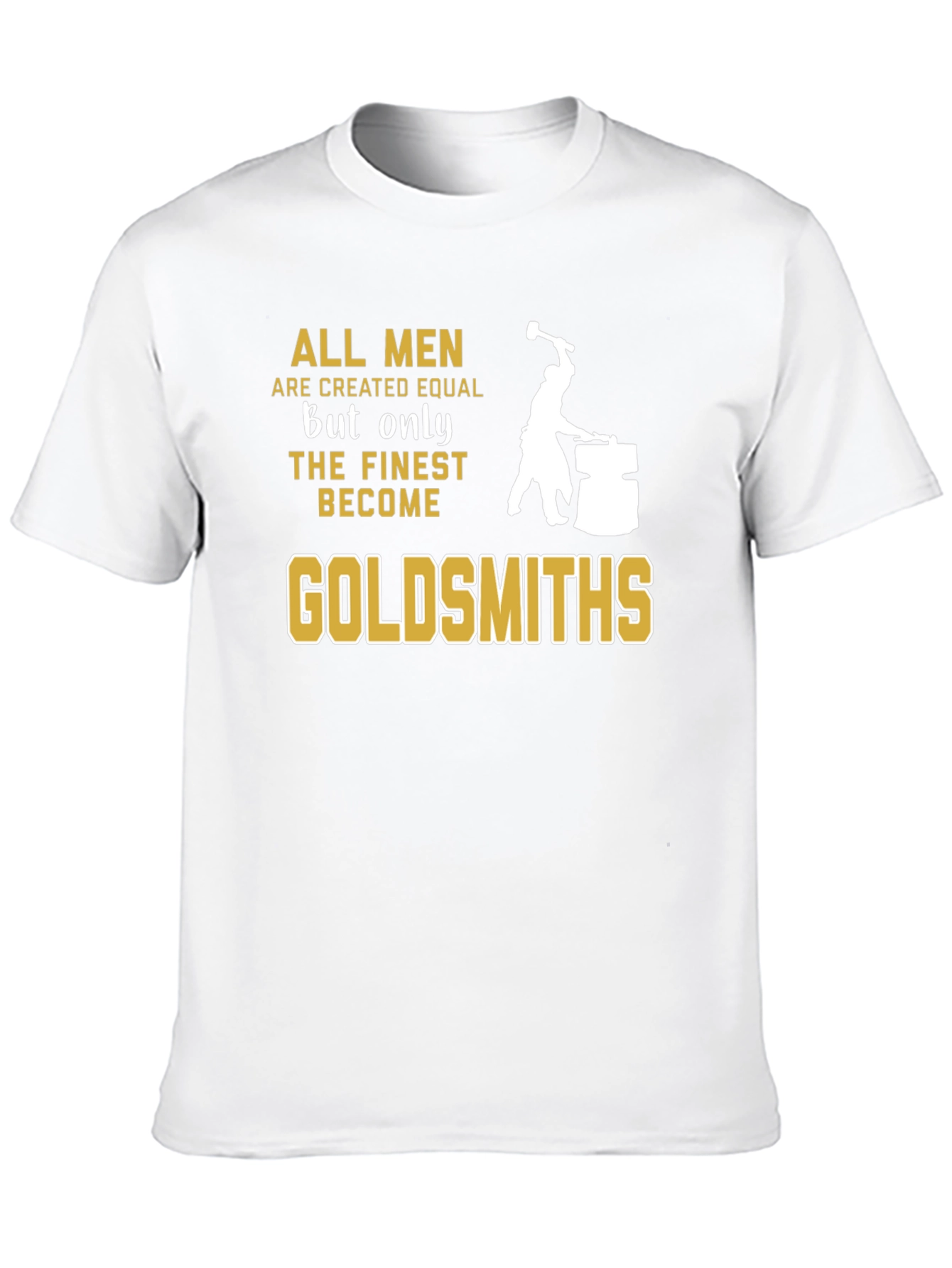 Goldsmiths Black T-Shirt - Mens Fine Quality Craftsmanship Tee