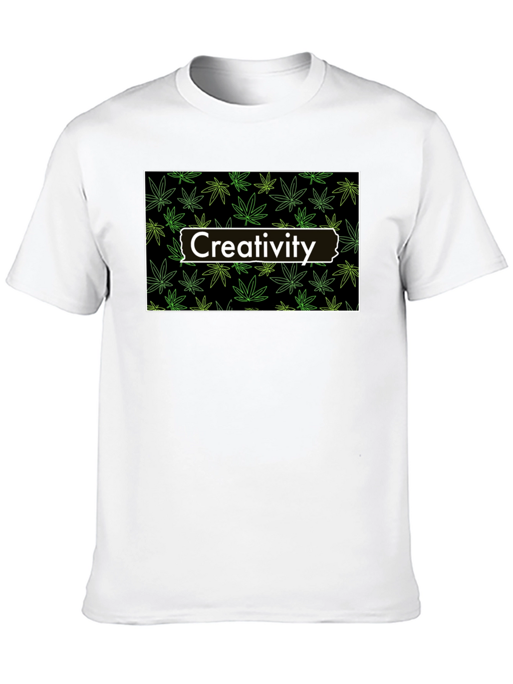Creativity Marijuana Leaf T-Shirt