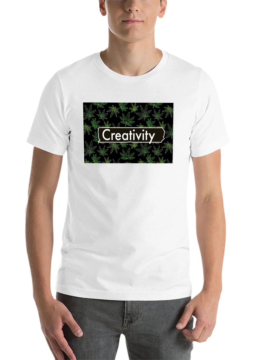 Creativity Marijuana Leaf T-Shirt