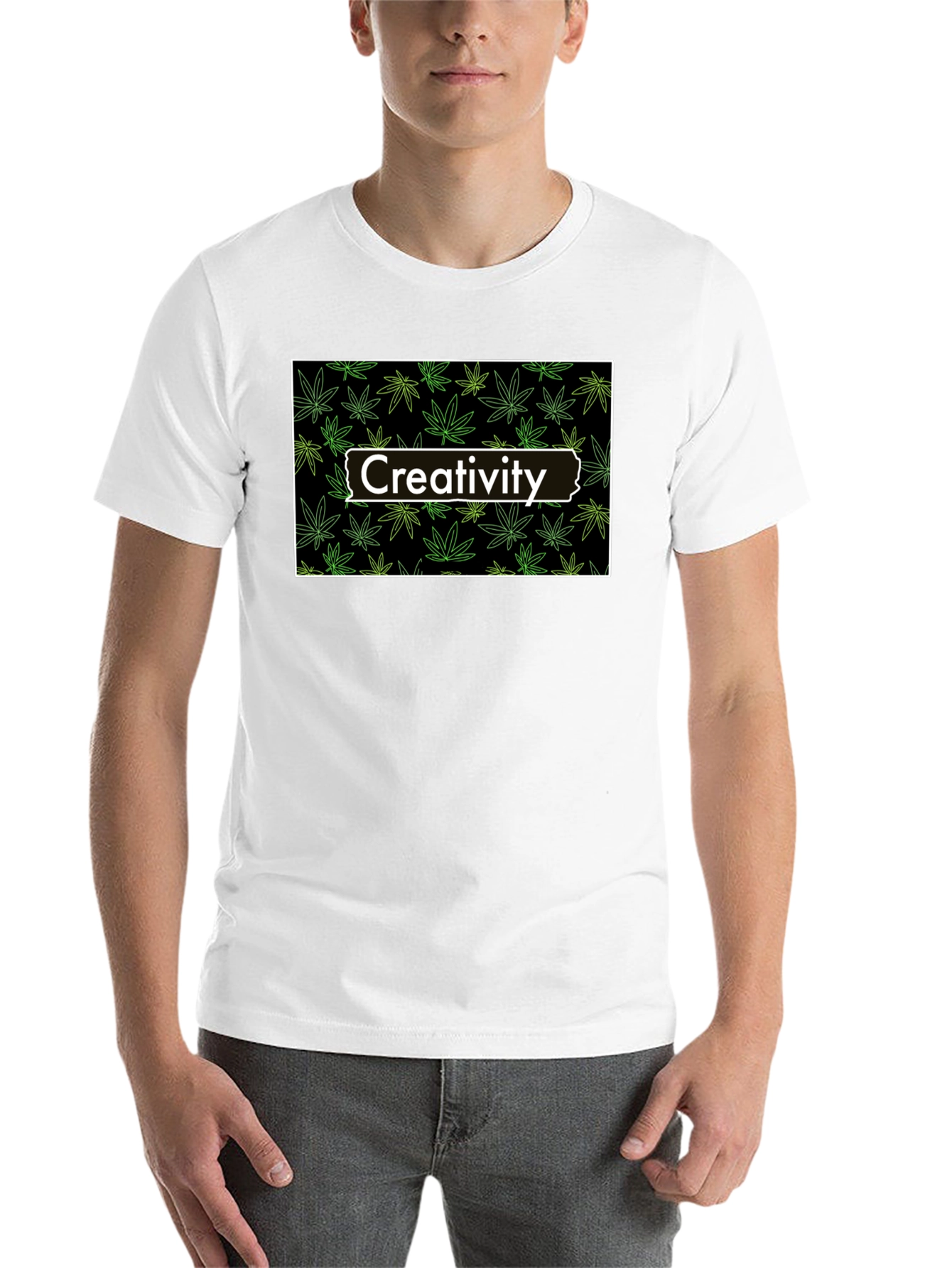Creativity Marijuana Leaf T-Shirt