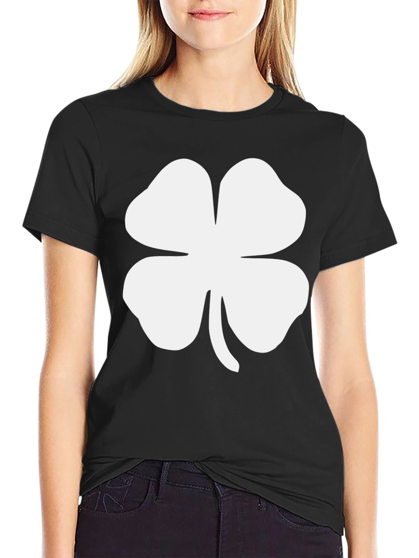 Lucky Clover Graphic Tee - Black St. Patricks Day Shirt