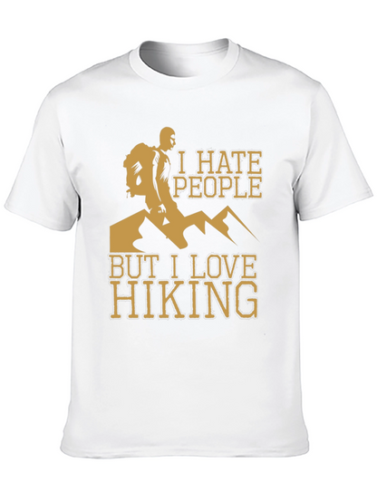 I Hate People But I Love Hiking T-Shirt
