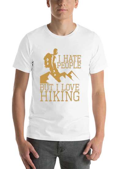 I Hate People But I Love Hiking T-Shirt