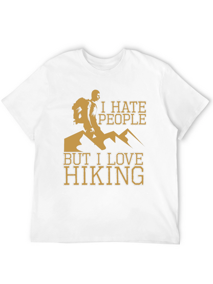 I Hate People But I Love Hiking T-Shirt