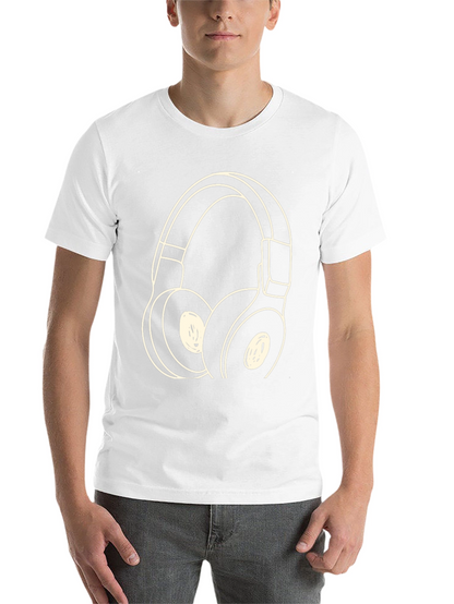 Headphone Graphic Tee - Stylish Music Lover Shirt