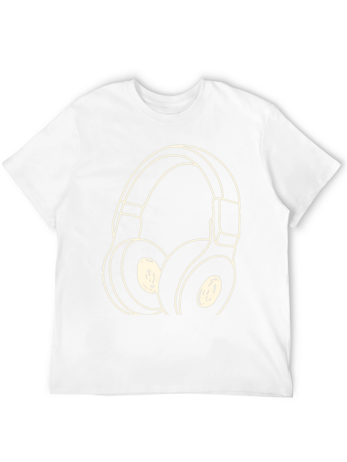Headphone Graphic Tee - Stylish Music Lover Shirt