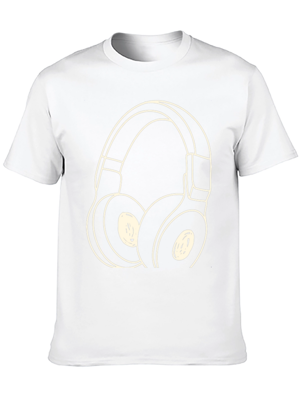 Headphone Graphic Tee - Stylish Music Lover Shirt