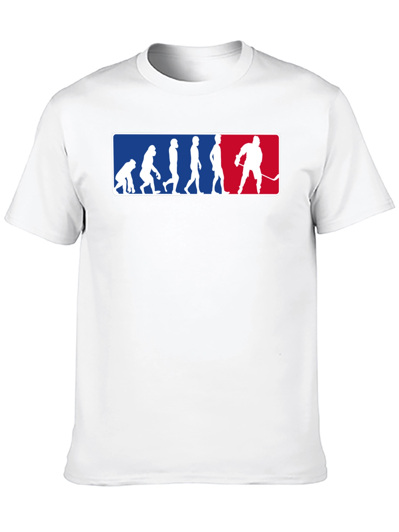 Evolution of Hockey Black T-Shirt