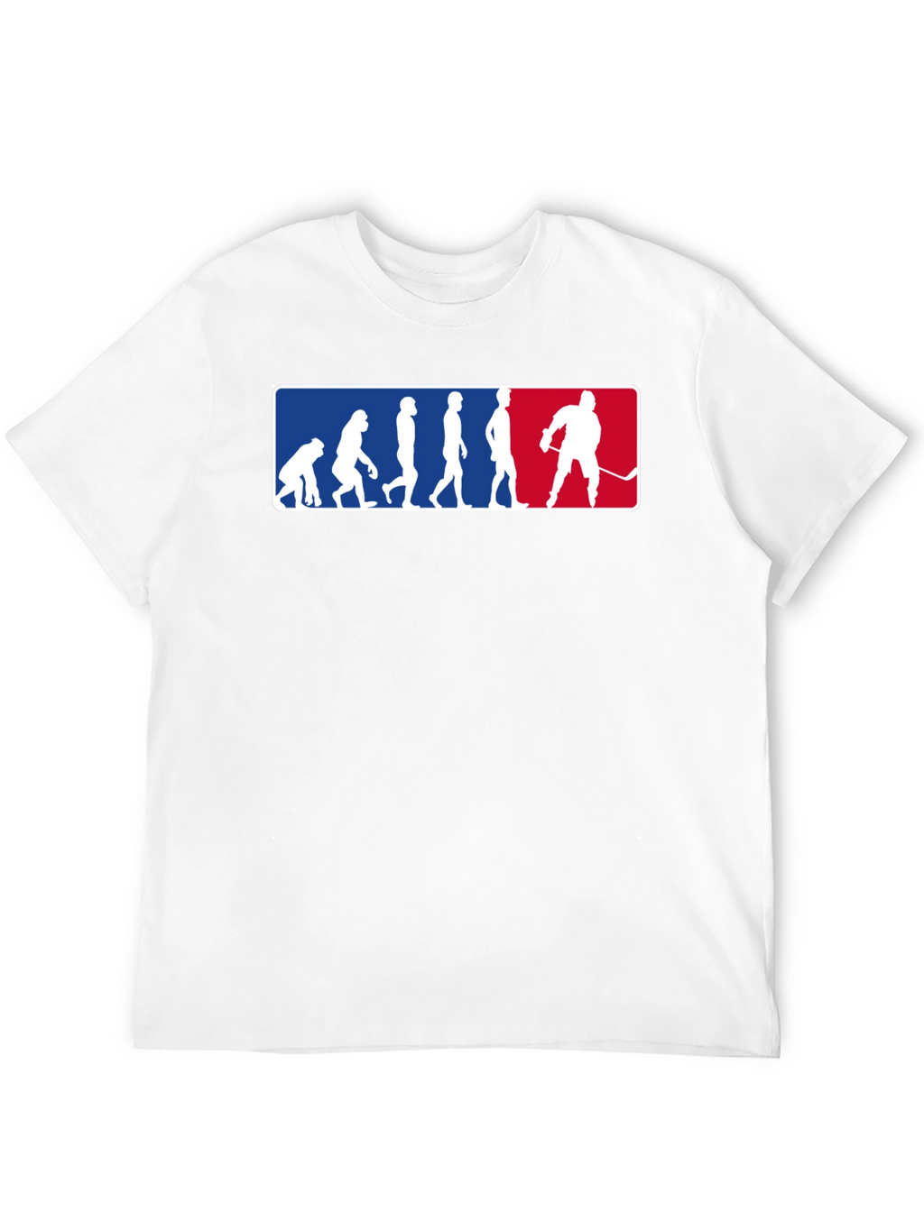Evolution of Hockey Black T-Shirt